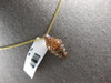 ESTATE 1.36CT AAA CITRINE 18KT YELLOW GOLD 3D CLASSIC SHELL FUN FLOATING PENDANT
