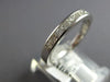 .55CT DIAMOND 14KT WHITE GOLD 3D CHANNEL SEMI ETERNITY WEDDING ANNIVERSARY RING