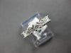 .69CT DIAMOND 14KT WHITE GOLD PRINCESS INVISIBLE PRONG WEDDING ANNIVERSARY RING
