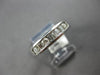 .60CT DIAMOND 14KT WHITE GOLD ROUND & BAGUETTE CHANNEL WEDDING ANNIVERSARY RING