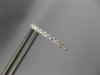 .42CT DIAMOND 14KT WHITE GOLD 3D INSIDE OUT OVAL HUGGIE HOOP HANGING EARRINGS