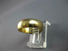 ESTATE WIDE 14KT YELLOW GOLD 3D CLASSIC SHINY 6MM WEDDING ANNIVERSARY RING