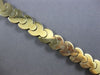 ESTATE WIDE 14KT YELLOW GOLD CLASSIC MATTE & SHINY LOVE KNOT DESIGN FUN BRACELET