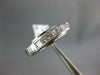 .35CT DIAMOND 14KT WHITE GOLD 3D PRINCESS 5 STONE FILIGREE ANNIVERSARY RING 1337