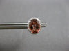 2.71CT DIAMOND & AAA PINK TOURMALINE 18KT WHITE GOLD OVAL & ROUND STUD EARRINGS