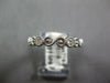 .44CT DIAMOND 14KT WHITE GOLD ROUND FILIGREE SIZEABLE ETERNITY ANNIVERSARY RING