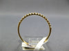 ESTATE .19CT DIAMOND 14KT YELLOW GOLD 3D CLASSIC 1.5MM SEMI ETERNITY LOVE RING