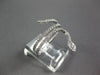 ESTATE .35CT DIAMOND 18KT WHITE GOLD 3D HAPPY SNAKE FUN RING