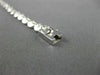 ANTIQUE 2.26CT ROUND DIAMOND 18KT WHITE GOLD 3D CIRCULAR TENNIS BRACELET #14542