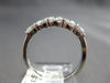 .90CT DIAMOND 14KT WHITE GOLD 3D ROUND 5 STONE CHANNEL WEDDING ANNIVERSARY RING