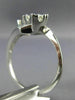 ANTIQUE LARGE 1.26CT OLD MINE DIAMOND PLATINUM WEDDING ANNIVERSARY RING #11141