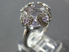 LARGE 7.89CT DIAMOND & AAA AMETHYST 14KT WHITE GOLD 3D MULTI HEART LOVE FUN RING