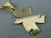 ESTATE 14KT YELLOW GOLD HANDCRAFTED BABY GIRL ENGRAVABLE FLOATING PENDANT #25208