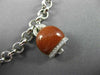ESTATE LONG .81CT DIAMOND & MULTI GEM 14KT WHITE GOLD LUCKY BELL CHARM BRACELET