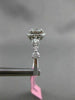 ESTATE .58CT ROUND DIAMOND 18KT WHITE GOLD DOUBLE HALO ENGAGEMENT PROMISE RING