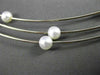 ESTATE 14KT WHITE GOLD SOUTH SEA PEARL BY THE YARD ITALIAN CHOKER NECKLACE 22805