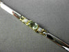 ESTATE 1.67CTW DIAMOND & AAA MULTI SAPPHIRE 14KT TWO TONE GOLD TENNIS BRACELET