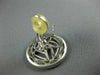 ESTATE LARGE .86CT DIAMOND 18KT WHITE GOLD 3D CIRCULAR MATTE CLIP ON EARRINGS