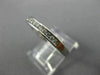 WIDE .50CT ROUND & BAGUETTE DIAMOND 14K WHITE GOLD STACKABLE 3 BAND INSERT RING