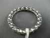 ESTATE .92CT DIAMOND 14KT WHITE GOLD HANDCRAFTED HEART ETERNITY ANNIVERSARY RING