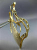ESTATE SAMMY DAVIS JR 1.40CT DIAMOND 18K WHITE ROSE GOLD FISH PIN BROOCH #20064