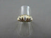 ESTATE .10CTW DIAMOND 14KT YELLOW & WHITE GOLD COCKTAIL RING BEAUTIFUL!!! #17269