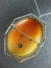 ANTIQUE LARGE .07CT DIAMOND CLASSIC LADY FLOWER CAMEO PIN PENDANT #21437