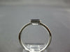 ESTATE .70CT DIAMOND & AAA AMETHYST 14KT WHITE GOLD EMERALD CUT BEZEL FUN RING