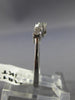 ESTATE .35CT DIAMOND 14KT WHITE GOLD 7 STONE "V" SHAPE ANNIVERSARY RING #18170