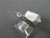 ESTATE .40CT DIAMOND 14KT WHITE GOLD SEMI ETERNITY CHANNEL ANNIVERSARY RING 1634