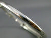 ESTATE 1.15CT PINK SAPPHIRE 14KT WHITE GOLD 3D CLASSIC MULTI ROW BANGLE BRACELET