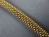 ESTATE .75CT DIAMOND 14K 2 TONE GOLD 3D SQUARE BY THE YARD MESH ITALIAN BRACELET
