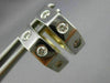ESTATE .25CT DIAMOND 14K WHITE & YELLOW GOLD CLASSIC HUGGIE HOOP EARRINGS #6236