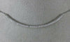 ESTATE LARGE .50CT DIAMOND 14KT WHITE GOLD CLASSIC BAR HAPPY FACE LOVE NECKLACE