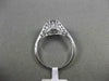 ANTIQUE .35CT OLD MINE DIAMOND 18KT WHITE GOLD FILIGREE ENGAGEMENT RING #21350
