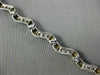 ESTATE 1.20CT DIAMOND 14KT WHITE GOLD 3D BY THE YARD WAVE PAVE TENNIS BRACELET