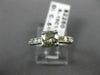 ANTIQUE .66CT OLD MINE DIAMOND PLATINUM CLASSIC 7 STONE ENGAGEMENT RING #25521