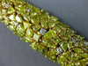 ESTATE MASSIVE 35.46CT WHITE & FANCY YELLOW DIAMOND 18KT WHITE GOLD 3D BRACELET