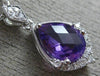 14KT WHITE GOLD FLOATING PENDANT
