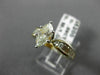 ESTATE 1.93CT DIAMOND 14KT WHITE & YELLOW GOLD MARQUISE ENGAGEMENT RING #21644