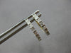 .35CT DIAMOND 18K 2 TONE GOLD CLASSIC FILIGREE REVERSIBLE HUGGIE EARRINGS #28015