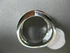 ESTATE LARGE .60CT WHITE & BLUE DIAMOND 14K WHITE GOLD CRISS CROSS LOVE FUN RING