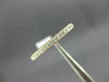ESTATE .10CT DIAMOND 14KT ROSE GOLD 3D ROUND FILIGREE MILGRAIN ANNIVERSARY RING