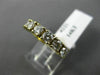 ESTATE 1.15CT DIAMOND 14KT YELLOW GOLD 3D 7 STONE WEDDING ANNIVERSARY RING #221