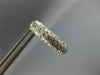 ANTIQUE WIDE .97CT DIAMOND 14KT WHITE & YELLOW GOLD ETOILE HUGGIE EARRINGS #1064