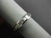 ESTATE .42CT DIAMOND 14K WHITE GOLD 3D FILIGREE CHANNEL ANNIVERSARY RING 18149
