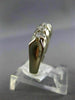 ESTATE .50CT DIAMOND 14KT WHITE GOLD 5 STONE SEMI BEZEL WEDDING ANNIVERSARY RING