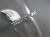 ESTATE 1.20CT DIAMOND 14KT WHITE GOLD ETERNITY WEDDING ANNIVERSARY RING #22085