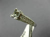 .84CT DIAMOND 14KT WHITE GOLD ROUND FISHTAIL SEMI MOUNT ENGAGEMENT RING #14248