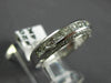 ESTATE .74CT DIAMOND 14K WHITE GOLD 3D FILIGREE WEDDING ANNIVERSARY RING #20013